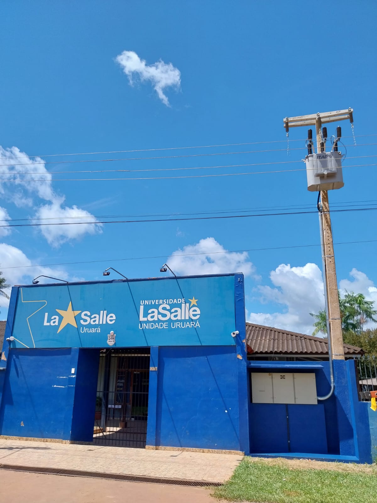 SUBESTAÇÃO LA SALLE URUARA- Potencia 112,5Kva CLASSE TENSAO 220/127V