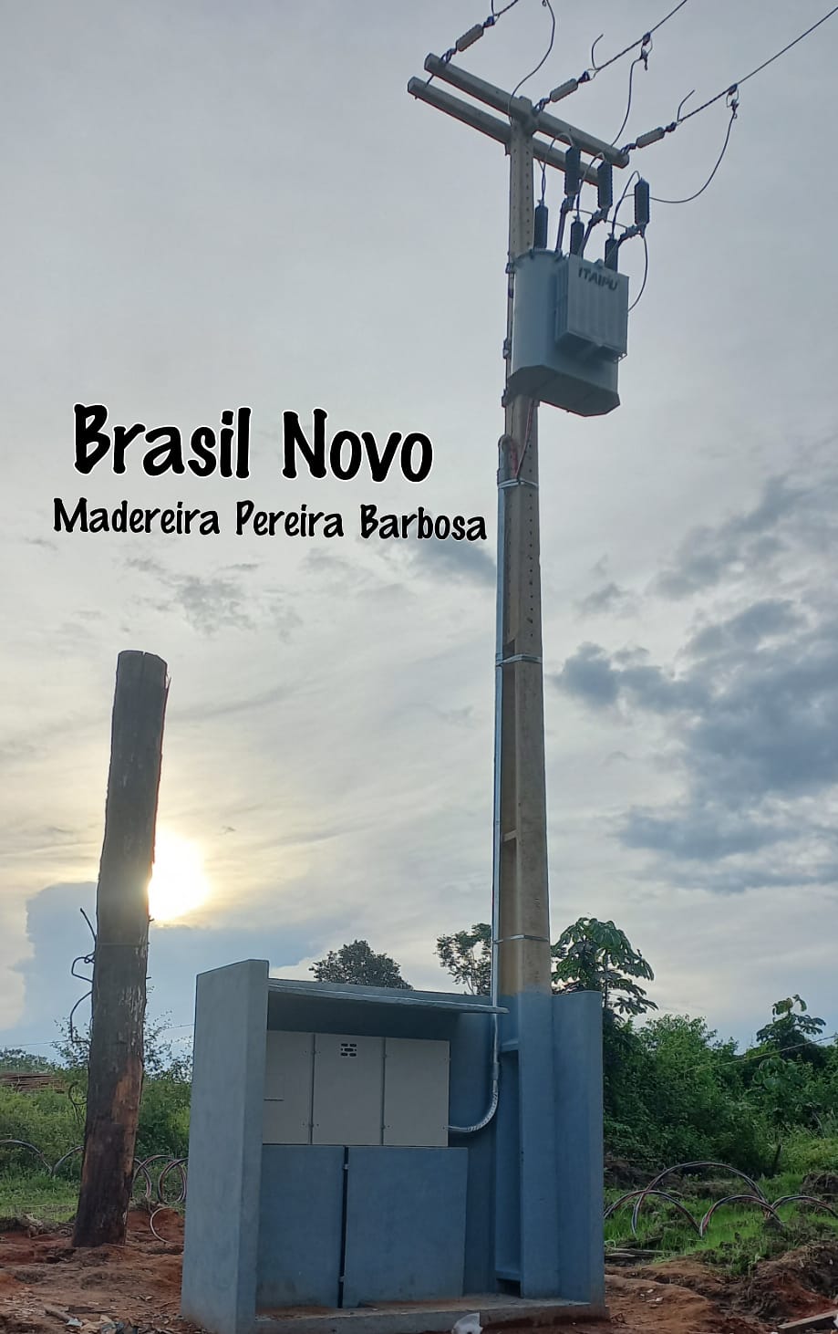 SUBESTAÇÃO MADEREIRA PEREIRA BARBOSA EM BRASIL NOVO